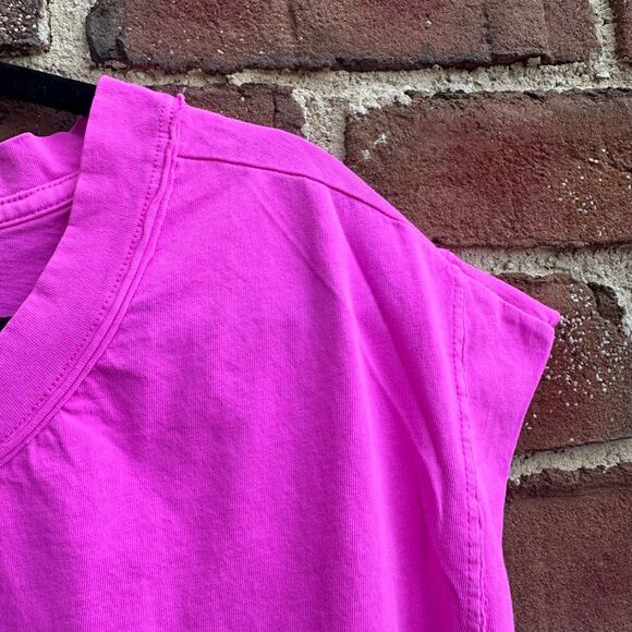 Free People FP movement Inspire Tank top in pink large NWOT - Picture 8 of 10